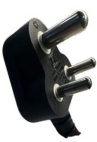 【IT機器向け】インドBIS規格適合ACコード・電源ケーブル即納