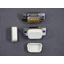 Connector cover for D-Sub 9-pin male (Mini 15-pin male)
