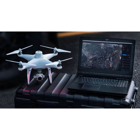 ドローンによる高所設備点検｜足場不要の超音波肉厚測定