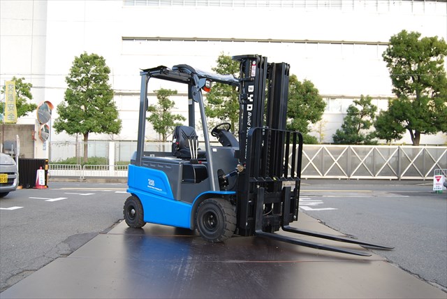 【試用キャンペーン実施中】BYDバッテリーフォークリフト