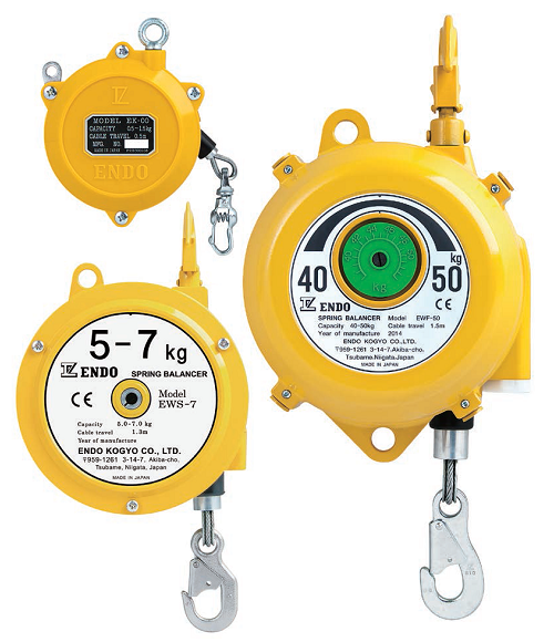 荷役機器　スプリングバランサー