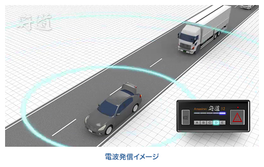 電波ハザードランプ『守道』