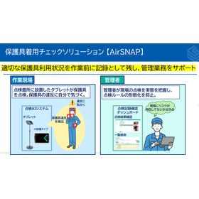 【インフラ向け】保護具着用チェックソリューション
