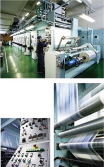 軟包装資材の印刷、製袋加工、販売サービス