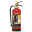 Powder ABC pressurized fire extinguisher