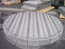 メッシュデミスター＊ガス中の様々な大きさのミストを高効率で捕集！