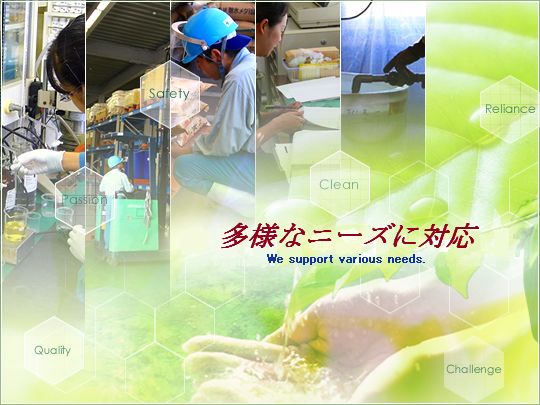 貴社の更なる飛躍を叶える、受託製造サービス！