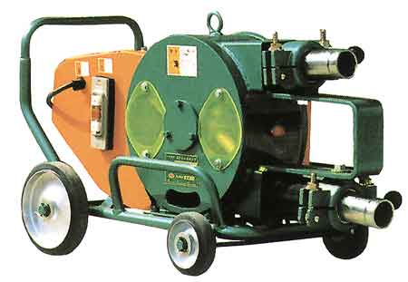 スクイーズ式ポンプ 2点ポンピングローラー TS-750V 友定建機
