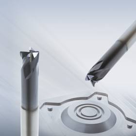 Cermet Long Neck Radius End Mill