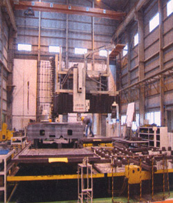 大型製品の機械加工サービス