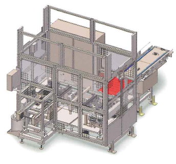 キャップ組付搬入出装置