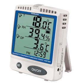 Traceable露点測定機能付きデジタル温湿度計