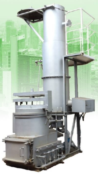 ガス化式焼却炉（医療廃棄物も対応可）