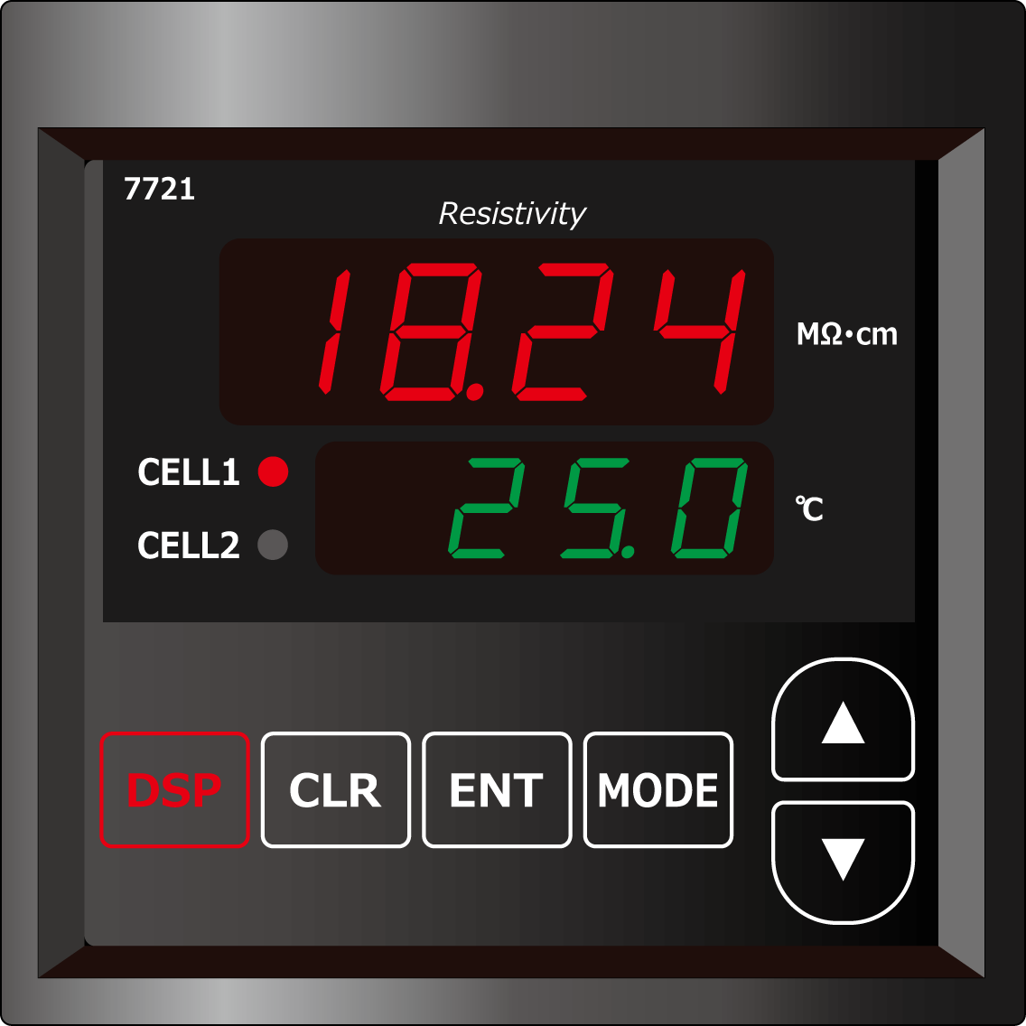 電気抵抗率・伝導率・水質計　7721・7722・7727シリーズ