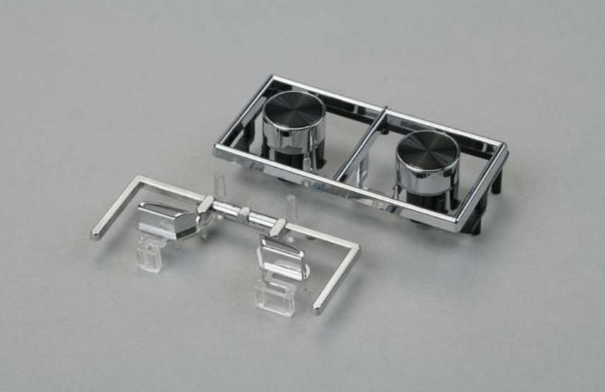 2色成形と加飾めっきのハイブリッド技術