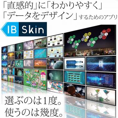 情報表示アプリ『IB Skin』アンドンとして活用