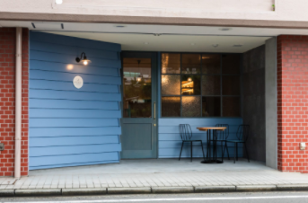 【カフェ　看板施工事例】琺瑯製作