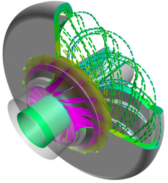 【CFD解析事例】遠心圧縮機性能予測