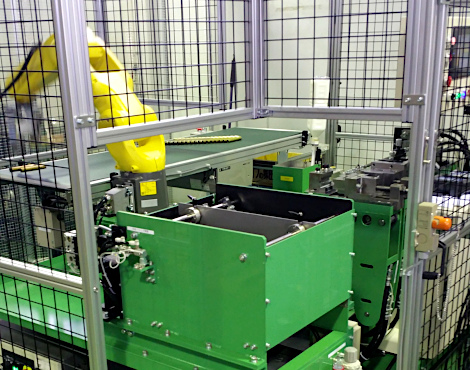 【導入事例】パイプベンダー供給排出システム