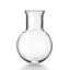 Round-bottom flask (wide neck / uncoated) made of heat-resistant glass.