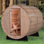 Outdoor sauna "BARREL"