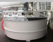 高速ワカメ攪拌塩蔵機『しおまる』