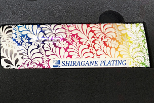 表面処理加工　インクジェット＋バブルレイヤー