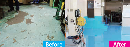 【工場床向け】塗床工事