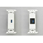 Integrated mounting frame outlet module USB 3.0 with 1 snap-in terminal.