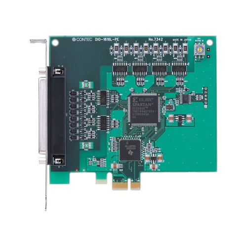 デジタル入出力 PCI Expressボード 16ch/16ch | コンテック - Powered