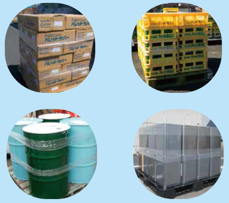 ストレッチバンド ピタット※荷崩れ防止、パレットカバー裾押さえに