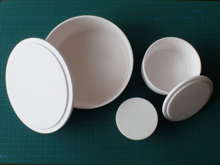 アルミナ　焼成容器（サヤ）