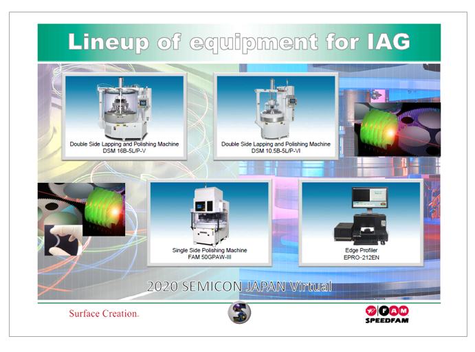 IAG用装置　製品カタログ