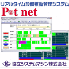 リアルタイム設備稼働管理システム　P＠t net