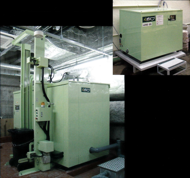 業務用生ごみ処理実践機『ECUBE/イーキューブ』