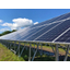 Screw piles, concrete foundation solar power generation frame