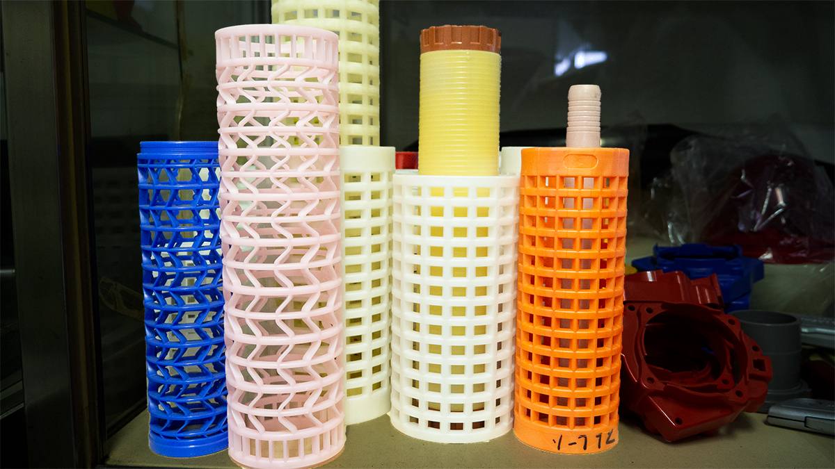 プラスチック工業用部品