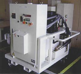 型保全・出荷保障に最適　『温水通水ユニット』