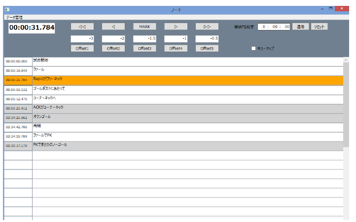 ソフトウェア『Event Cue/Software』