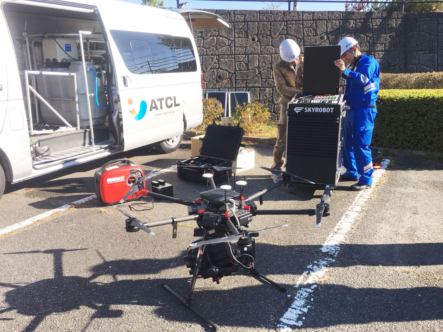 『ドローンの空撮サービス』