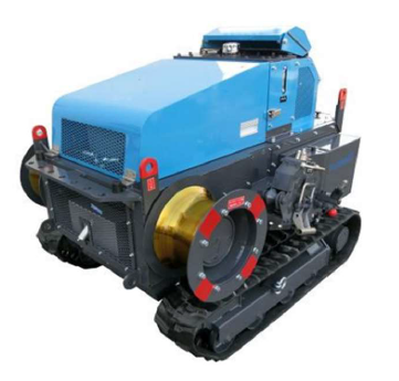 2.0tonクローラ式緊線ウインチ『TPS-2000S1』 カワミツ | イプロス