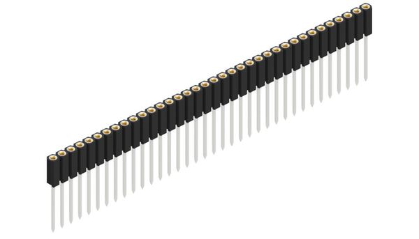 BL-9-36」 2.54mmピッチ 連結ソケット ロングピン | アクアス