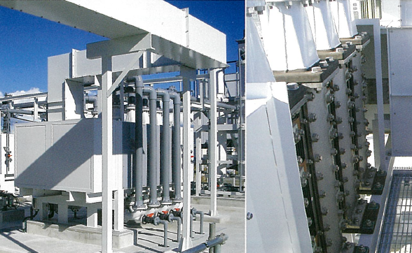 プラント向け海水電解装置『ダイキハイクロレーター』