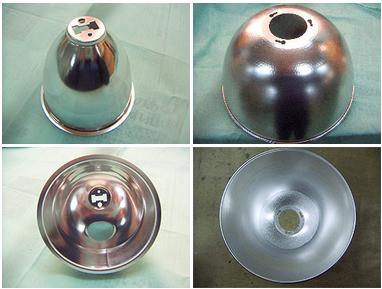 アルミ加工製品　照明器具 反射板