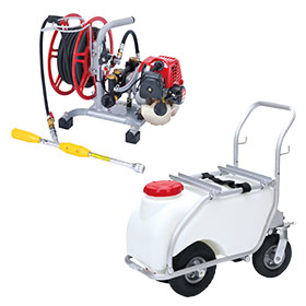 小型動噴「ポンプティー」・タンク車 麻場 | イプロスものづくり