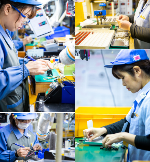 【電子部品、電子機器】高品質の理由