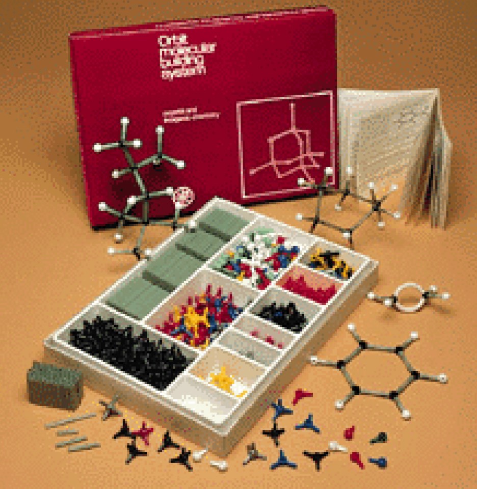 分子模型セット『Orbit/Minit 分子構築システム』