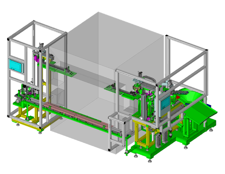 設計事例『供給検査システム(四輪部品)』