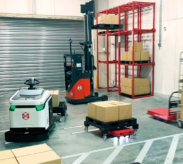 物流支援ロボット『CarriRo』