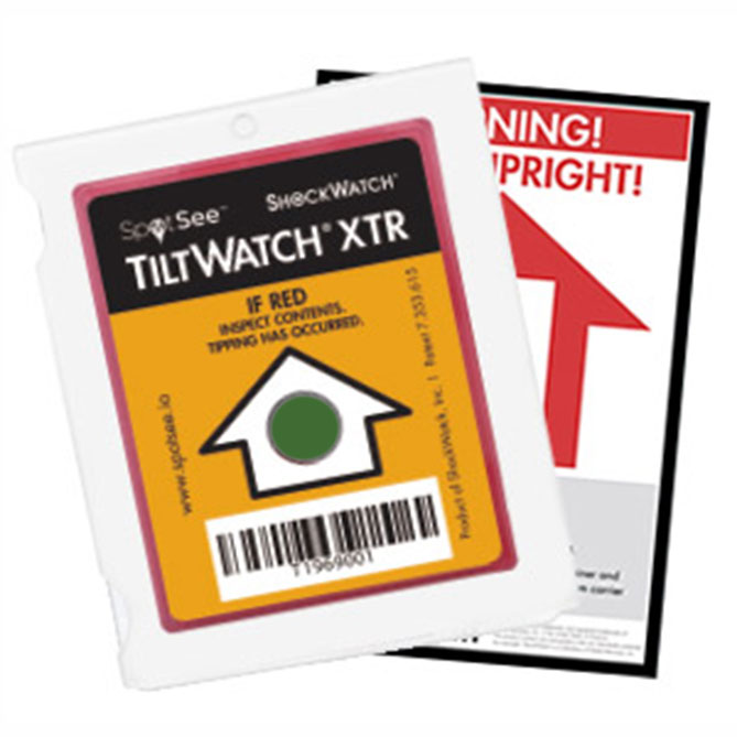 転倒・傾き検知ラベル「ティルトウォッチ」